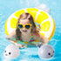 2024 Upgraded Baby Bath Toys, Rechargeable Light Up Bath Toys for Kids 1-3 Babies 6-12 12-18 Months, Whale Sprinkler Spray Fountain Water Pool Bat...