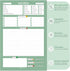 Alltree Recipe Notebook to Write in Your Own Recipes, Sprial Personal Blank Recipe Notebook, Blank Recipe Notebook with 15 Tabs for Family Cooking...
