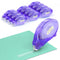 ATack Adhesive Roller Tape for Scrapbooking, 0.3-Inch by 360-Inch (Pack of 12) Scrapbook Supplies Tape for Photos, Double Sided Tape for Crafts, T...