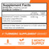 Qunol Turmeric Curcumin Supplement, Turmeric 1000mg With Ultra High Absorption, Joint Support Supplement, Extra Strength Turmeric Capsules, 2 Mont...
