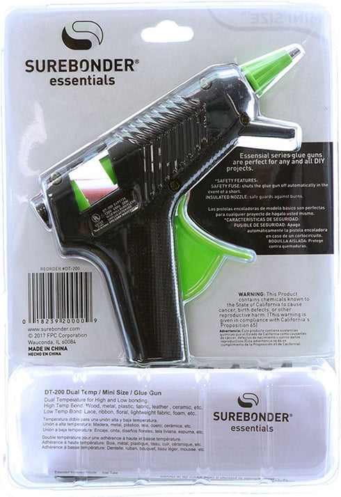 Surebonder DT-200 Mini Dual Temperature Glue Gun, 20-watt...