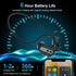 Air Conduction Headphones, Wireless Bluetooth 5.3 Earphones with Mic, IPX6 Waterproof Sweatproof Lightweight Open Ear Sports Headset for Outdoor R...