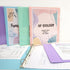 BAZIC 3 Ring Binder 1" Economy View Binders Organizer - Pastel Blue Color, Round Ring, Hold 175 Sheets Paper, for School Office Home, 1-Count...