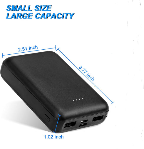 Portable Charger Power Bank Apply for Heated Vest with USB DC Input Port, Portable Battery for Mobile Phone (5.0v 2.0A 10000mAh Power Bank)...