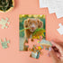 Bright Creations 24 Sheets Blank Puzzles to Draw On Bulk, 5.5 x 4 Inch Jigsaw Puzzle Pieces for DIY, Arts and Crafts Projects...