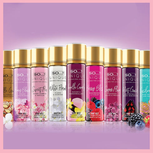So…?...? Unique Peony Blush Body Mist - Floral, Fruity Vanilla Perfume with Bergamot and Pear Notes - Perfume for Women - Body Spray for Women - 5...