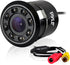 Pyle PLCM12 Rearview Backup Parking Assist Camera (Waterproof Night Vision Cam, Distance Scale Line Display, Flush Mount)...