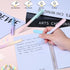 Aesthetic Gel Pens, 0.5 mm Fine Point Black Ink Pens, Quick Dry Smooth Writing Pens for Journaling Note Taking,Cute School Office Supplies,Gifts f...