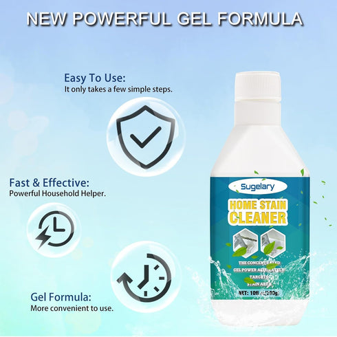 Sugelary Washing Machine Cleaner for Washing Machine, Refrigerator Strips, Grout Cleaner for Home Sink Shower with Brush...