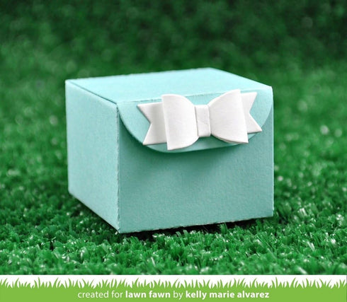 LAWN FAWN Lawn Cuts Custom Craft Die-Tiny Gift Box, White...