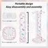 CamyCosy Headphone Stand Gaming Headset Holder for Desk,Clear Tulip Flowers Pattern Cellphone Stand Earphone Stand Desk Accessories for All Headph...