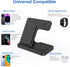 3 in 1 Wireless Foldable Charging Station,Folding Fast Charger Dock Stand for Apple iPhone 14/13/12/11/Pro/Max/XS/XR/X/Plus/Apple Watch 7/6/5/4/3/...