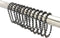 Antique Nickel Shower Curtain Hooks, 6 Inch Ball Chain Design, 12 Pack Rust-Resistant Metal Curtain Rings for Bathroom Rods, Heavy Duty 4.5mm Show...