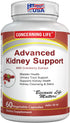 CONCERNING LIFE Kidney Cleanse UTI Support Supplement - Kidney Support Formula Detox - Cranberry Extract, Stinging Nettle Root Helps Healthy Kidne...