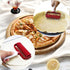 5 pcs Pizza Tools Set incl Dough Roller and Docker and Silicone Pastry Dough Mat and Dough Scraper Cutter Time-Saver Dough Tools Set (5 pcs)...