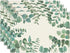 Artoid Mode Eucalyptus Leaves Summer Placemats for Dining Table, 12 x 18 Inch Spring Seasonal Holiday Rustic Vintage Washable Table Mats Set of 4 ...