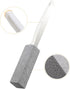 2 Pack Toilet Cleaner Hard Water Build up Remover with Ergonomic Handle, Toilet Bowl Stain Ring Remover, Pumice Cleaning Stone with Handle for Kit...