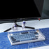 Hyekit Premium Acrylic Keyboard Clear Cover Protector Mechanical Keyboard Dust Cove Anti-Cat for 75% Mechanical Keyboard Nj80/GMMK Pro/Keychron Q1...