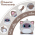 Siamese Cat Plush Pillow-16'' Siamese Cat Plush Stuffed Animal Grey Cat Plush Pillow, Cute Soft Plush Cat Plushie Stuffed Cat Toys Blue Eyes Cat P...