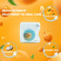 RAZOKO Coconut Oil Infused Woven Dental Floss, Vegan and Cruelty-Free, Orange Scent, 6 Month Supply (33 Yds x 3 Units) (3Pack, Orange)...