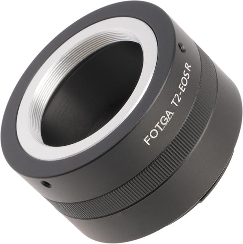 FOTGA T2-EOSR Lens Mount Adapter Ring for T2 T Lens to R3 R5 R5C R6 Mark II R7 R8 R10 R50 R100 RP Camera, Compatible with Canon EOS R Mount Series...