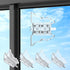 4 Pcs Child Proof Sliding Door Lock, Sliding Glass Window Safety Lock for Patio Door, Sliding Wardrobe Door, Closet Door, No Drilling Required....