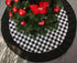Black and White Buffalo Plaid Check Christmas Tree Skirt 48 inches, Country Xmas Tree Decorations Tree Skirts Double Layers Holiday Ornaments...