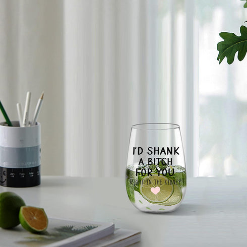 Best Friend, Friendship Gifts for Women - I'd Shank A Bitch for You Right Funny Best Friend Birthday Gifts for Women, Her, Unique Gifts Ideas for ...