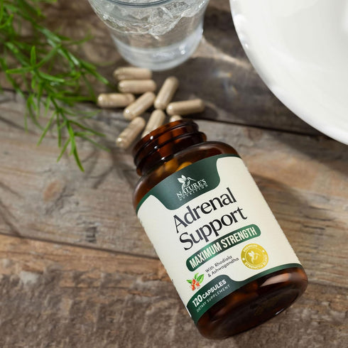 Adrenal Support Supplements Cortex Complex, Best Energy Supplement, Supports Cortisol Health & Energy Levels, Daily Ashwagandha for Women & Men, S...