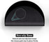 Audimi Mini Round Mouse Pad 6 x 6 Inch, Small Mouse Mat Non-Slip Rubber Base for Laptop PC Office Working Wireless Mouse Home Office Travel, Porta...