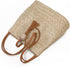 QZUnique Straw Handbags Women's Summer Beach Straw Bucket Tote Bag Straw Woven Handbag Tassel Shoulder Bag Purse...