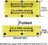 Funny Dog Leash Sleeve I'm a little scared please ask to pet Leash Wrap Alert Hanging ID Patch Tag Pet Birthday Gift (Little Scared-YE Sleeve)...