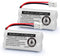 GEILIENERGY BT162342 BT262342 Battery Compatible with BT183342 BT283342 BT166342 BT266342 VTech CS6114 CS6419 CS6719 at&T EL52300 CL80111 Cordless...