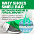 Uncle Todd's Odor Stomp Shoe Deodorizer - Proven & Powerful Enzyme Formula for Odor Elimination in All Footwear (Mountain Fresh)...