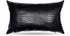 Black Crocodile Skin Faux Leather Pillow Cover - Sofa Cushion Case - Decorative Modern Throw Covers for Living Room & Bedroom - 12x20 Inches - Bla...