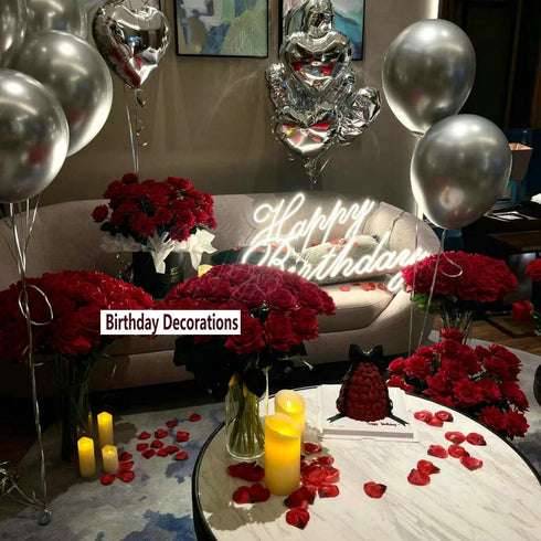 CODE FLORIST 2200 PCS Dark-Red Silk Rose Petals for Romantic Night,Wedding,Proposal Anniversary Flower Decorations...