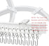 Accessories Kit for Flexible Bendable Curved Ceiling/Side Wall Curtain Track Hardware Set (10Pcs Roller Hooks)...