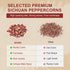 52USA Sichuan Peppercorn, Szechuan Peppercorns(4OZ), Authentic Szechuan Red Peppercorn, Less Seeds, Strong Flavor, Whole Sichuan Red Peppercorns, ...