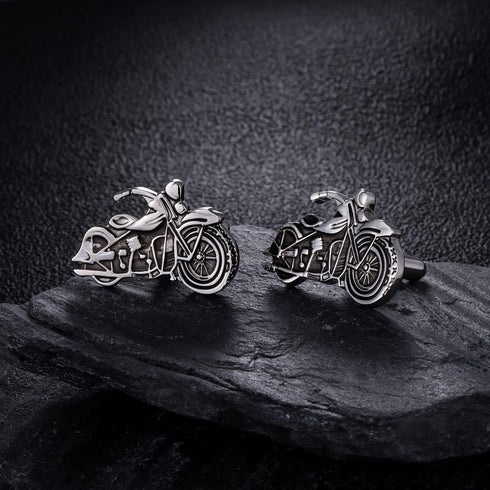 HAWSON Unique Motorcycle Cufflinks for Man Shirt with Gift Box....