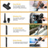 WADEO Handheld Vacuum Cordless, Car Vacuum Portable Cordless 9000Pa, Hand Held Vacuum, Mini Vacuum with Blower, Car Vacuum with LED Light, Wireles...
