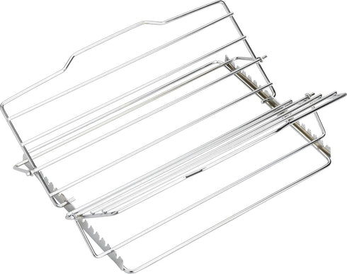 BRADSHAW INTERNATIONAL 23803 Chrome Adjustable Roast Rack...