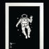 Astronaut Stencil, 8.5 x 12 inch (L) - Spaceman Spacewoman Rocketeer Stencils for Painting Template...