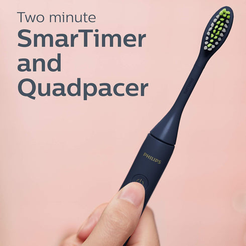 Philips One by Sonicare Battery Toothbrush, Midnight Blue, HY1100/04...
