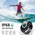 for Waterproof Apple Watch Case 44mm 40mm 45mm 42mm 41mm 38mm, IP68 Waterproof Case with Band and Screen Protector for Apple Watch Series 8 7 6 5 ...