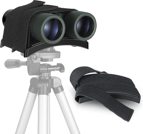 Universal Binocular Tripod Mount -1/4-20 - for Stable Connecting Binocular and Tripod - Compatible with Most Tripods...
