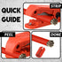 2 Pcs LCP-240 Wire Stripper with 10 Blades Cutter Cable Stripper for AWG 12 to 4/0 Cables Wire Stripping Tool...