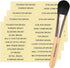 210 PCS Makeup Brush Label Stickers,Waterproof Brush Name Labels,Self-adhesive Foundation Brushes Labels for Beauty Salon and Personal Use(Clear,1...