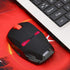 Ergonomic Wireless Mouse, Cool Iron Man Mouse 2.4G Portable Mobile Computer Mouse with USB Nano Receiver for Notebook, PC, Laptop, Computer, MacBo...