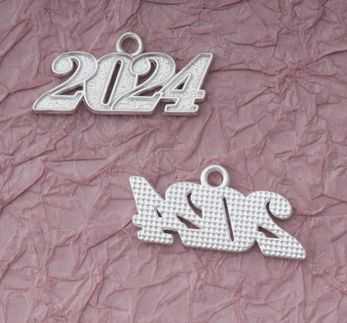Ruwado 10 Pcs 2024 Jewelry Making Kits Large Number Year Signet for Jewelry Making Necklace Bracelets Keychain Earring Graduation Cap Christmas Gi...