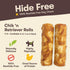 Pet 'n Shape Hide Free Chik 'n 4" Retriever Rolls, 6 Count 12.6 oz - Rawhide Free Dog Treats - No Hide Alternative Chew Treat for All Life Stages...